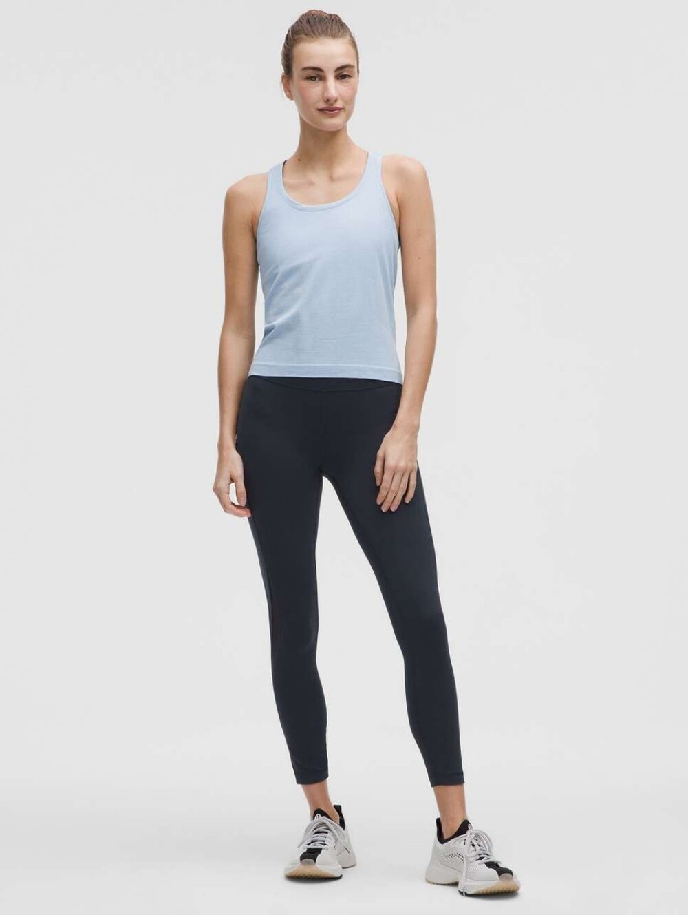 lululemon wunder train mesh panel high-rise tight